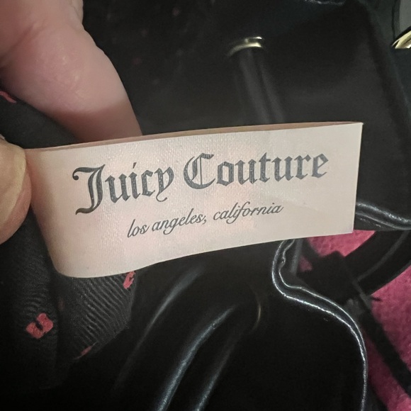 Authentic Juicy Couture Free Style Terry Cloth tote/satchel - Picture 14 of 15